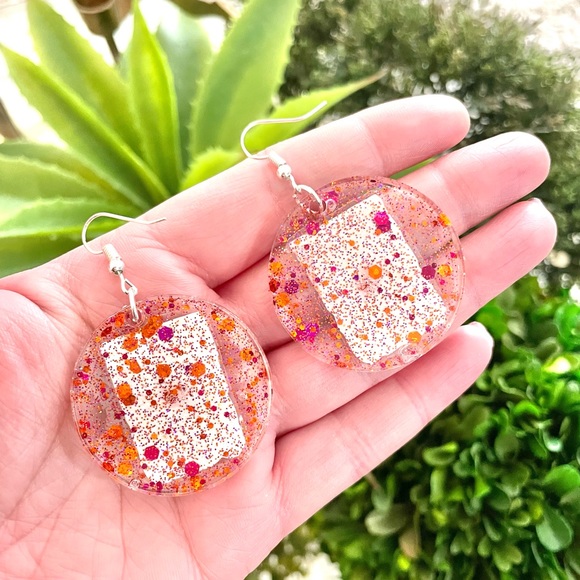 Phoenix Suns Earrings - Picture 4 of 4